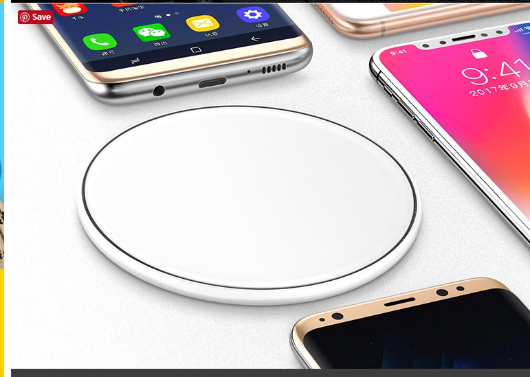 Wireless Charger Charging Pad for iPhone 8 / 8 Plus, iPhone X Ga
